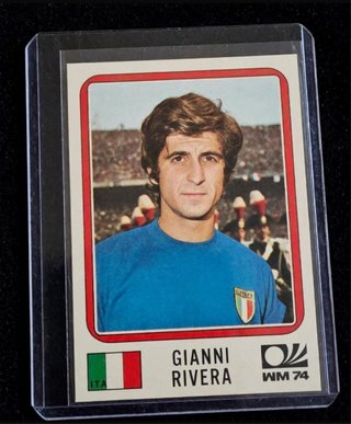 Cromo Gianni Rivera - Panini München 1974
