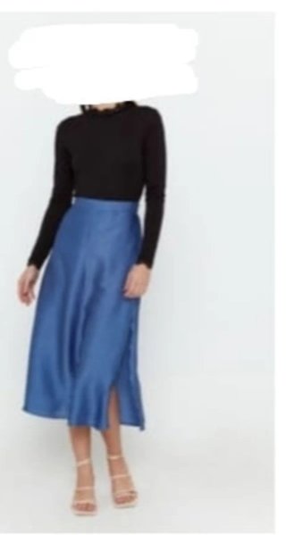 Falda Azul Vero Moda Talla M