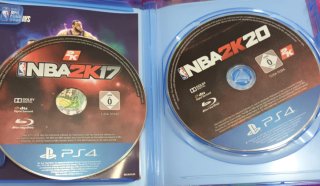 Juegos PS4 NBA 2K17 y NBA 2K20
