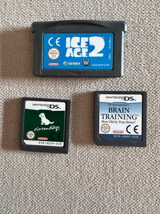 Pack 3 Juegos Nintendo DS y GBA