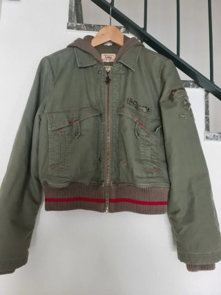 Cazadora Lois Vintage Verde