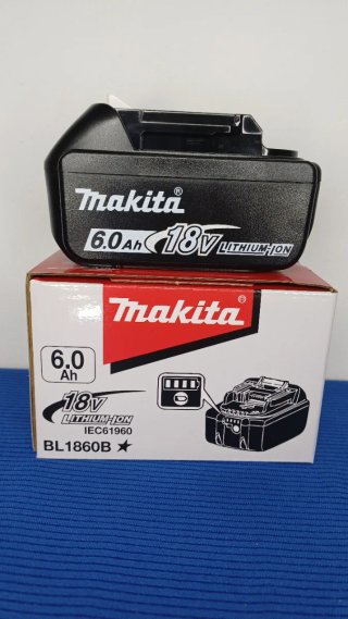 Batería Makita 18V 6.0Ah BL1860B