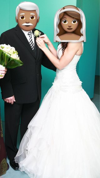 Vestido de novia romántico
