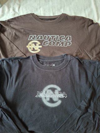 2 Camisetas Manga Larga Nautica