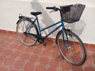 Bicicleta de Paseo Azul Kaunotar