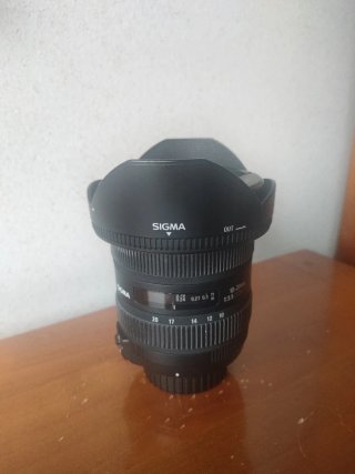 Objetivo Sigma 10-20mm f/3.5 para Nikon