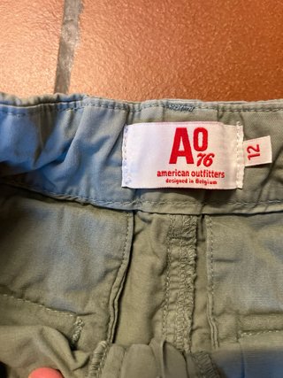 Pantalones American Outfitters Verde Talla 12