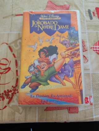 Cinta VHS El Jorobado de Notre Dame