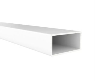 PERFILES ALUMINIO LACADO BLANCO 40×20 · 165 METROS