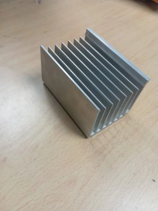 Disipador de calor de aluminio