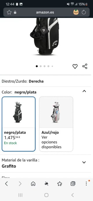 Juego de Golf Callaway XR 26