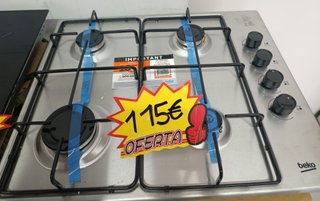 Placa de gas Beko
