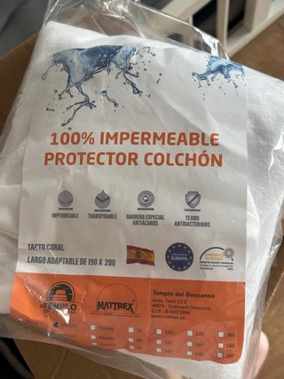 Protector de Colchón Impermeable 100%