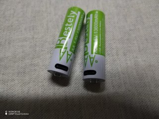 2 Batterie AA Ricaricabili Bestely 1.5V