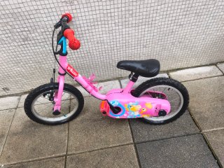 Bicicleta Infantil Btwin Rosa