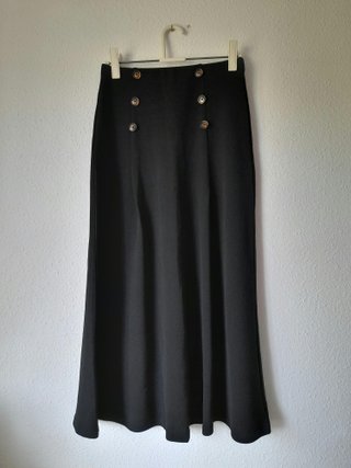 Falda Negra Emery Rose