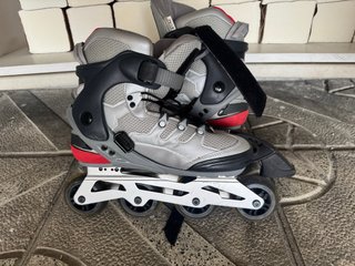Patines Boomerang Negro y Gris Talla 41/42
