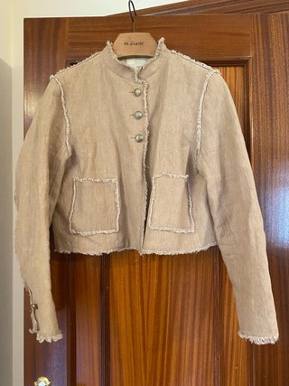 Chaqueta Zara Beige