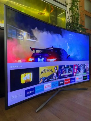 CURVA - Smart TV 50 pulgadas 4K - Como nuevo