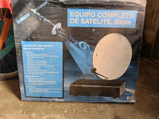 Kit Antena Parabólica BSA 80cm