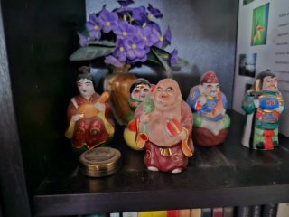 Set de 4 Figuras Chinas Decorativas