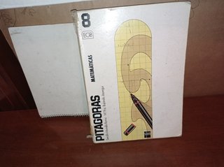 años 80 egb libro escolar antiguo PITÁGORAS