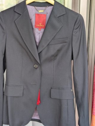 Americana Caramelo Negra Talla 36