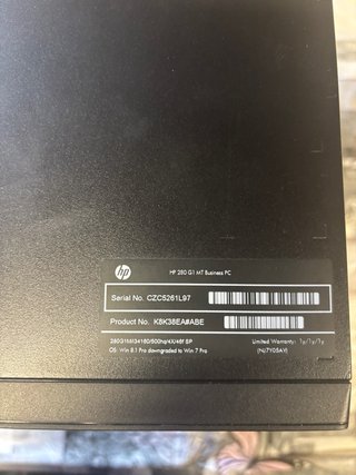 PC Sobremesa HP 280 G1 MT