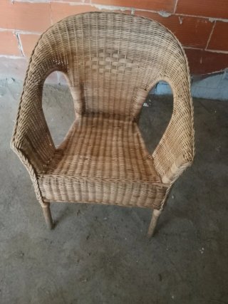 Sillón de Mimbre