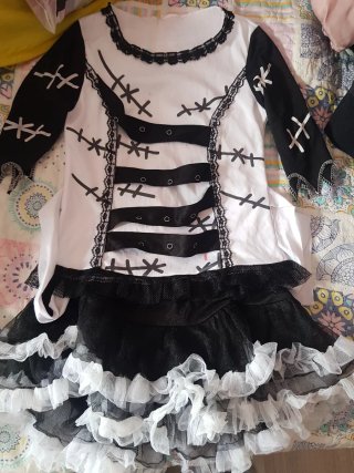 Disfraz de Novia Cadáver 5- 6 años