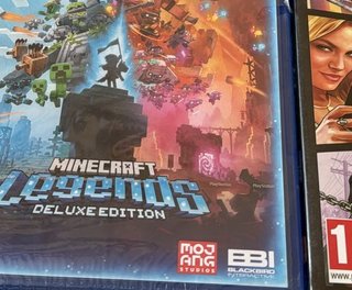 Minecraft Legends Deluxe PS5 precintado