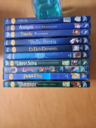Lote 10 Películas Disney DVD