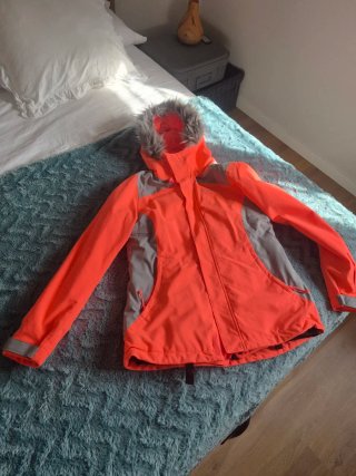 Abrigo O'Neill Rosa y Naranja
