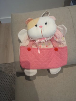 Mochila Infantil de Peluche Vintage 1990