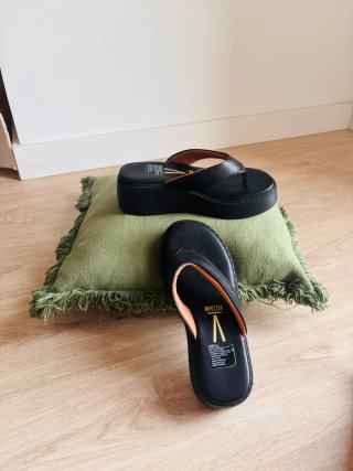 Sandalias Plataforma Vizzano Negras Talla 37