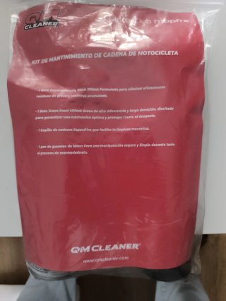 Kit Mantenimiento Cadena Moto QM Cleaner
