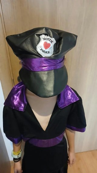 Disfraz de Policía con Gorra