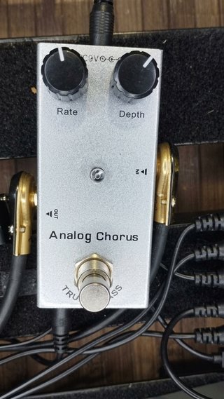 Pedal Analog Chorus Guitarra True Bypass
