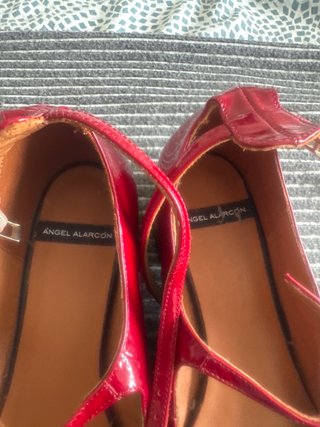 Zapatos Mujer Ángel Alarcón Rojos