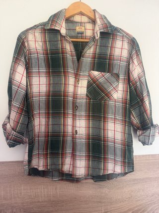 Camisa de cuadros mujer