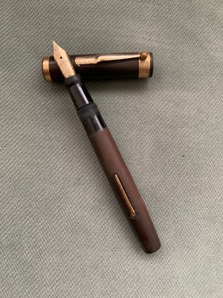 Pluma Estilográfica Vintage Mabie Todd Eternal