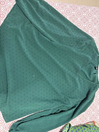 Blusa Verde con Textura