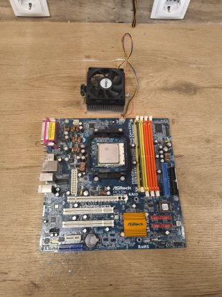 Placa Base ASRock AM2NF6G-VSTA y Procesador AMD