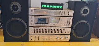Equipo de música vintage Marantz
