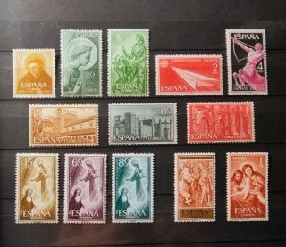 Lote de sellos antiguos España años 50 nuevos