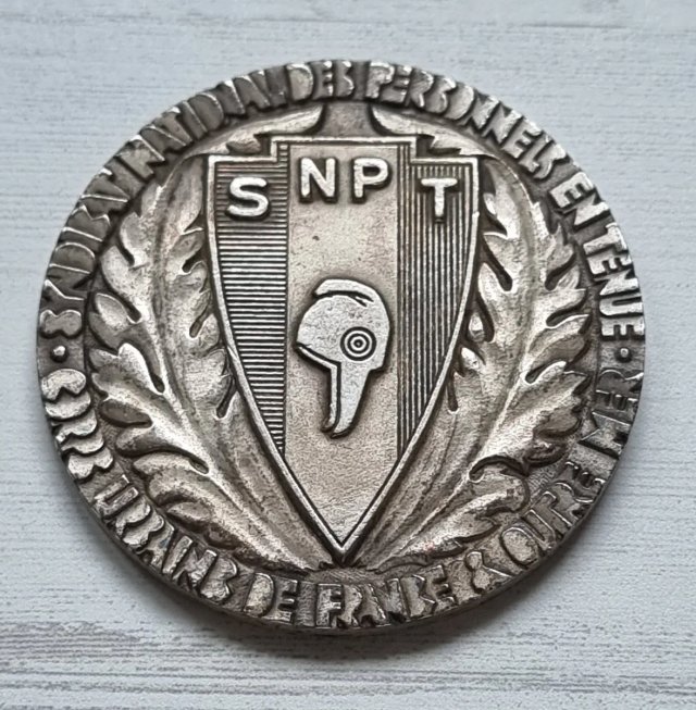 Medalla sindicato policia de Francia.