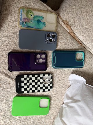 Lote de 6 fundas para iPhone 14 Pro