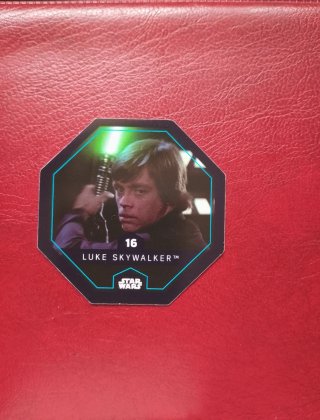 Cromo Star Wars Luke Skywalker 16