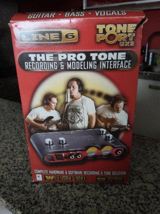 Interfaz de grabación Line 6 TonePort UX2