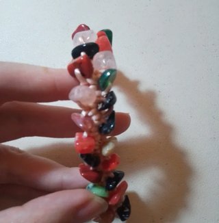 Pulsera de Abalorios Multicolor